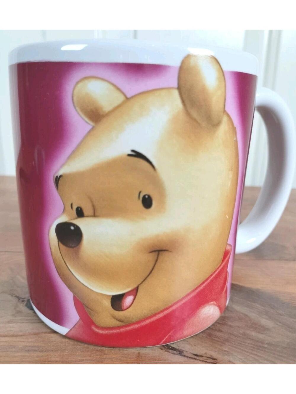 The Disney Store Winnie the Pooh Large Coffee Tea Mug Silly Old Bear‎ 4 x 4"